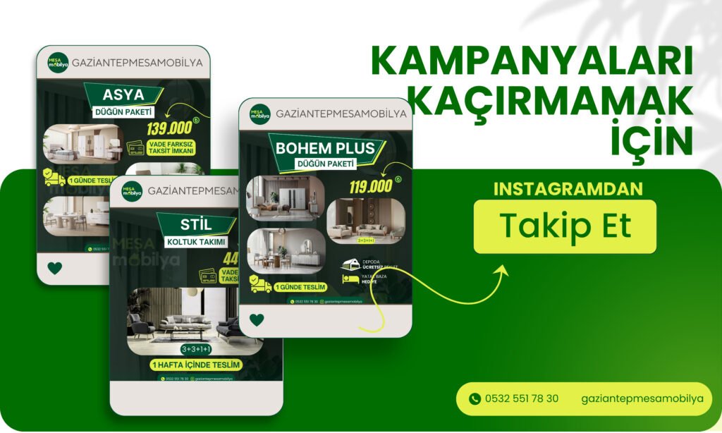 Gaziantep Koltuk Takımı Modelleri: Konforlu ve Şık Seçimin Rehberi | Meşa Mobilya